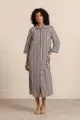 Studio Anneloes Soof stripe dress Multi