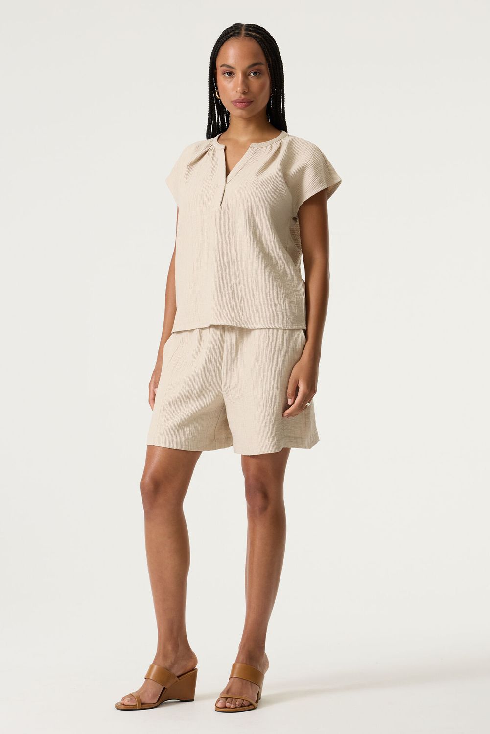 Garcia top beige