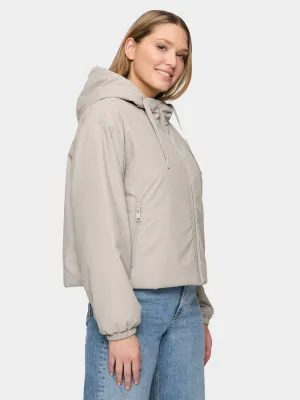Covered GRS ladies woven jacket - PAM 3 Beige