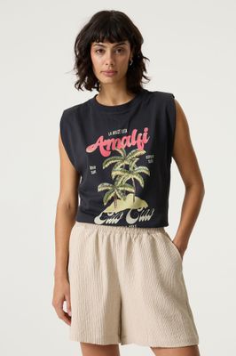Garcia top amalfi grijs