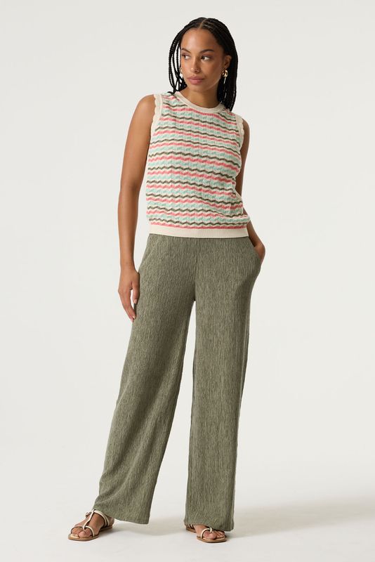Garcia Top met patroon