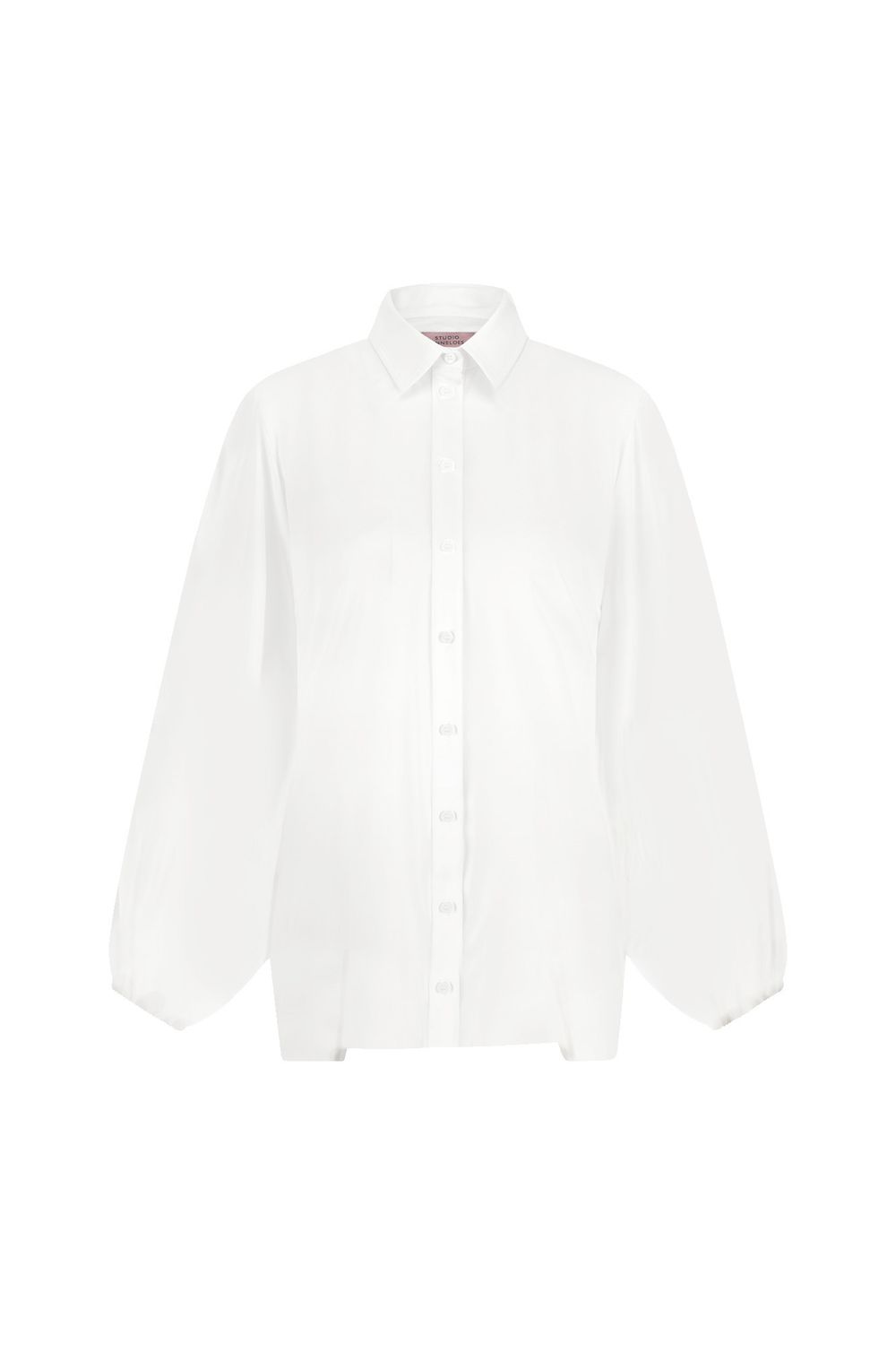 Studio Anneloes Yuki poplin blouse Ecru