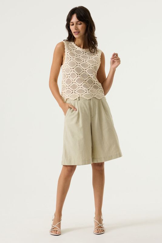 Garcia short Beige