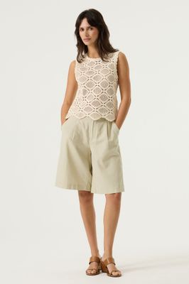 Garcia short Beige
