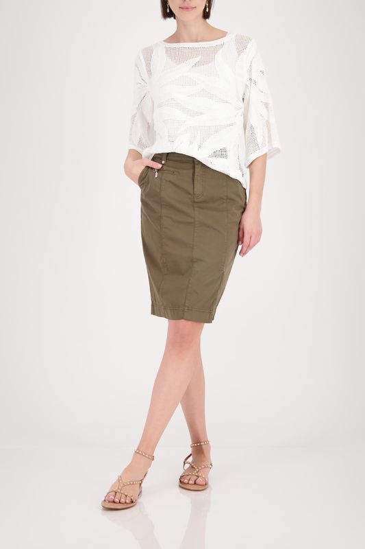 Monari Pullover Cream Ecru