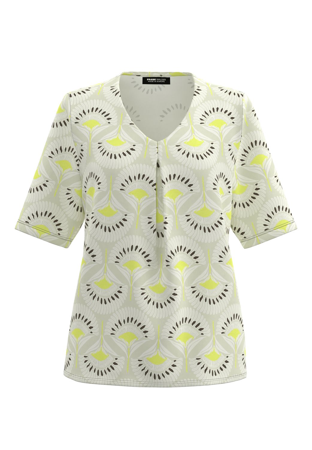Frank Walder blouse Groen