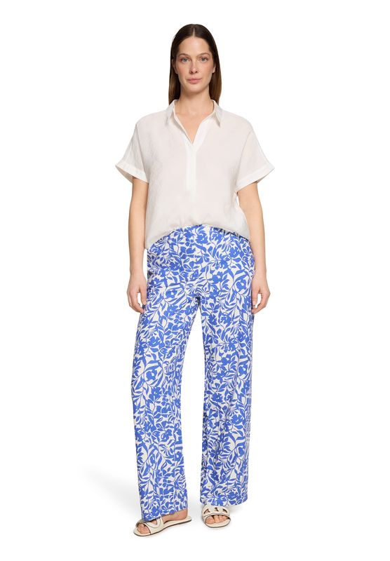 Betty Barclay broek blauw/Ecru