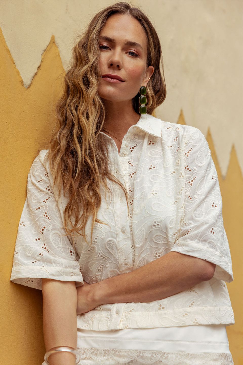 Studio Anneloes Nyra broderie blouse
