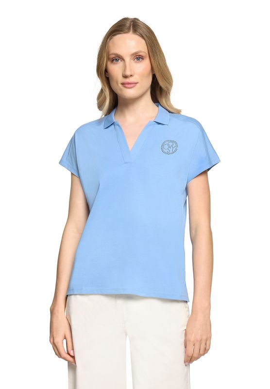 So Cosy polo Standard Blauw