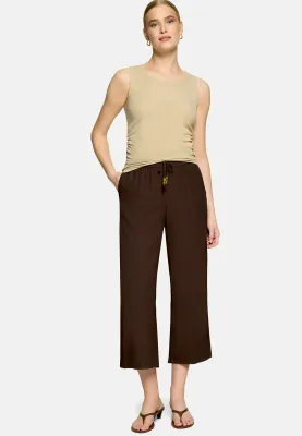 Zero broek 3/4 Bruin