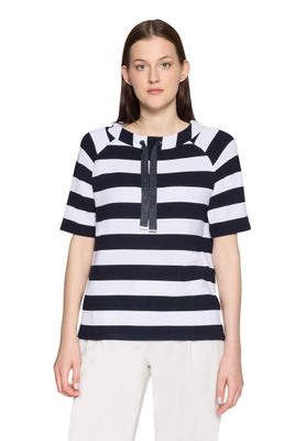 So Cosy Shirt Blauw Gestreept