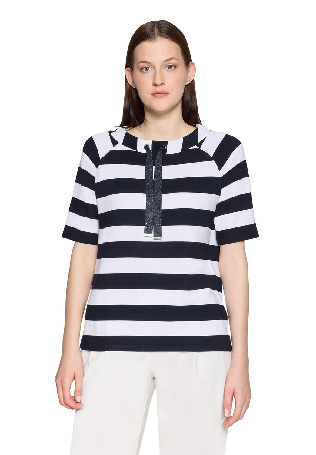 So Cosy Shirt Blauw Gestreept