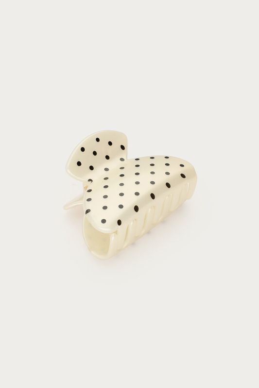 My Jewellery Witte polkadot haarclip