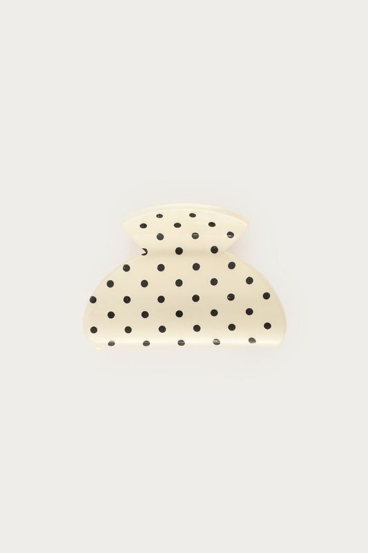 My Jewellery Witte polkadot haarclip