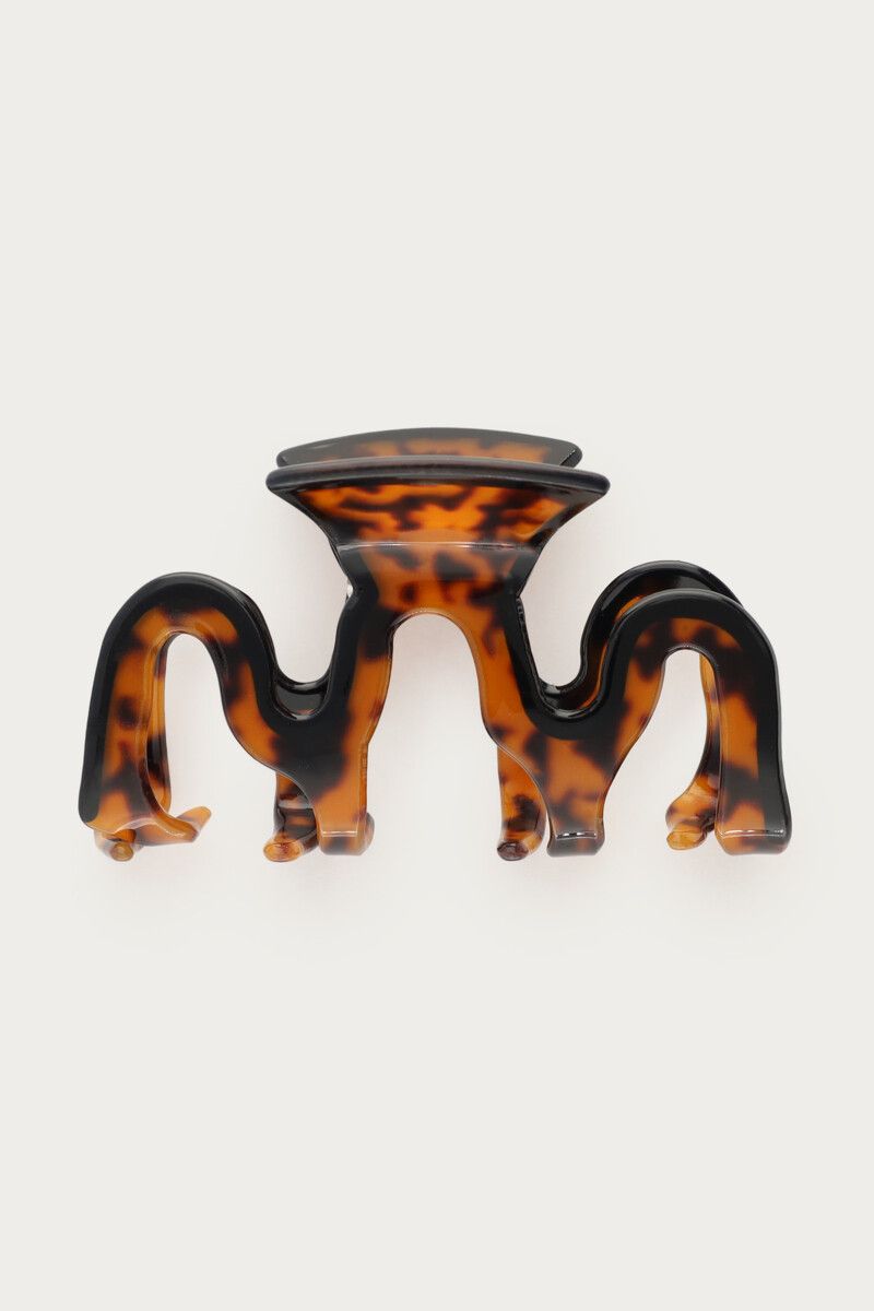 My Jewellery Bruine haarclip met twist