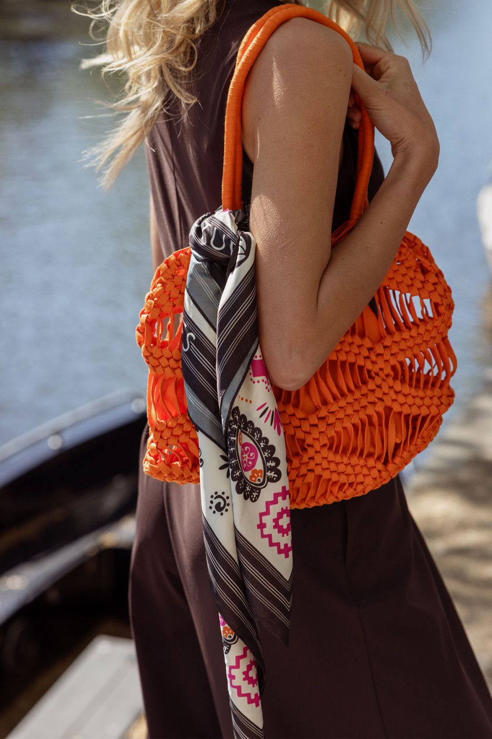 Studio Anneloes Anniversary scarf multi color