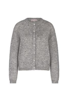 Studio Anneloes Bibi mohair cardigan Grijs