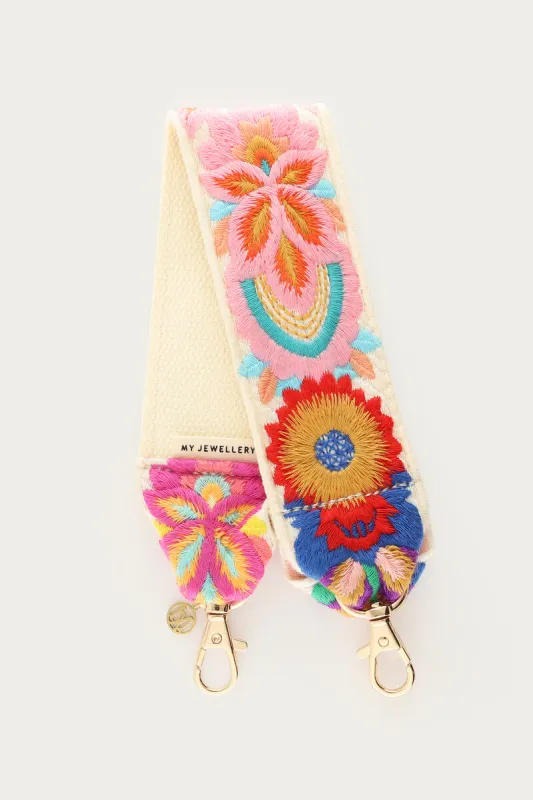 My Jewellery Phone cord tropical Goud