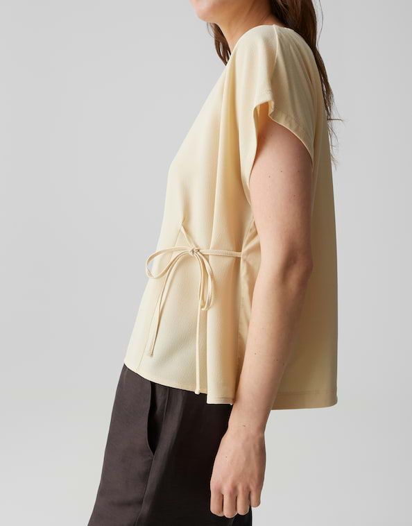 Opus Sifem Shirt Geel