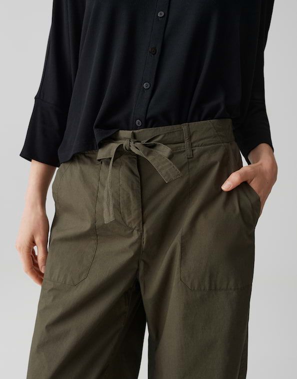 Opus Myha light Broek Groen