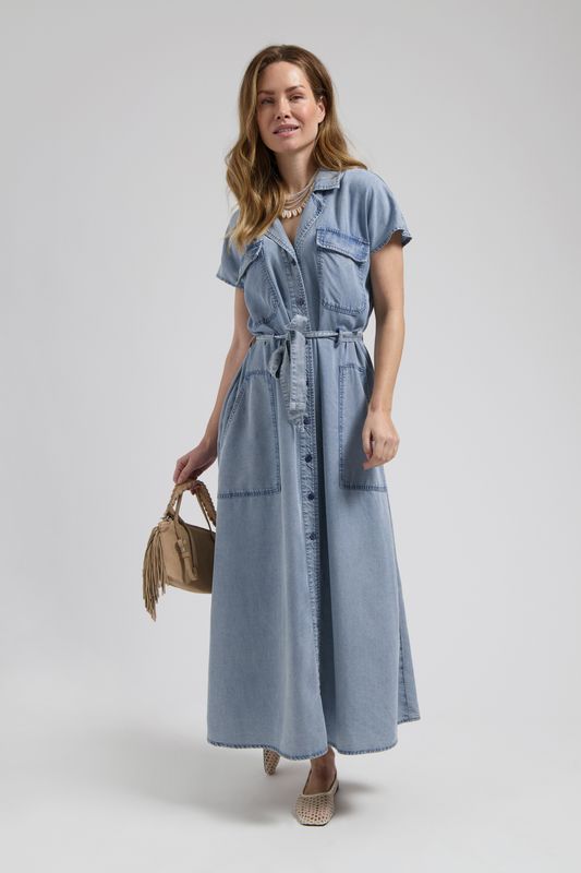 Florez Dina Dress Blauw