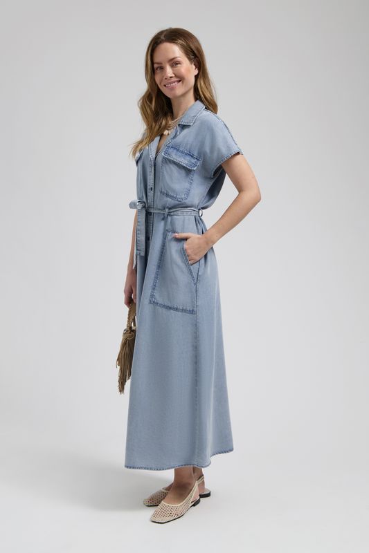 Florez Dina Dress Blauw