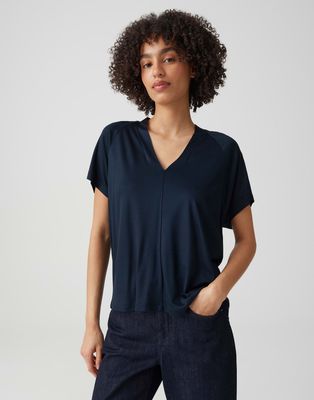Opus Sanebie Shirt Blauw