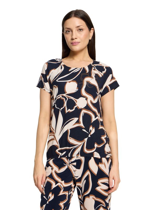 Betty Barclay Shirt Blauw/Bruin