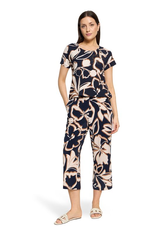 Betty Barclay Shirt Blauw/Bruin