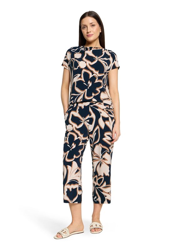 Betty Barclay Shirt Blauw/Bruin