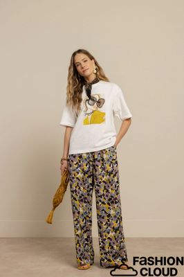 Studio Anneloes Astrid Vos fiep t-shirt Ecru
