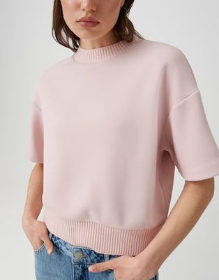 Opus Galita Zacht sweatshirt Roze