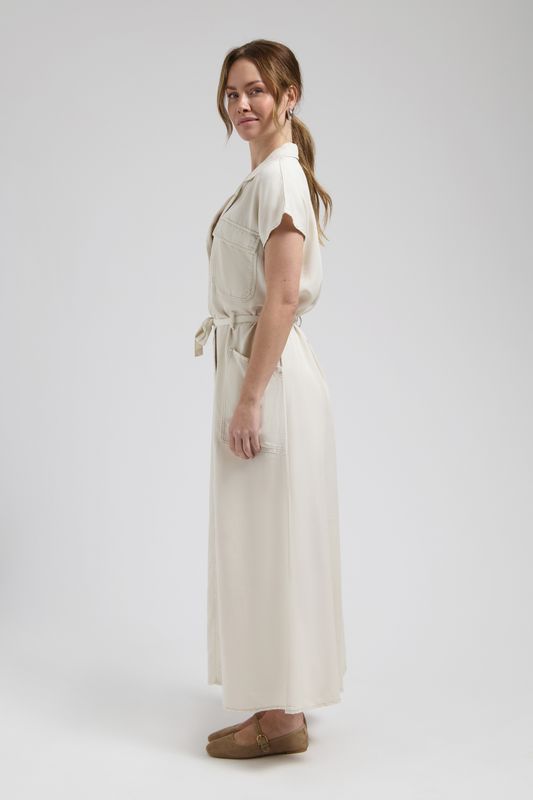 Florez Dina dress Ecru