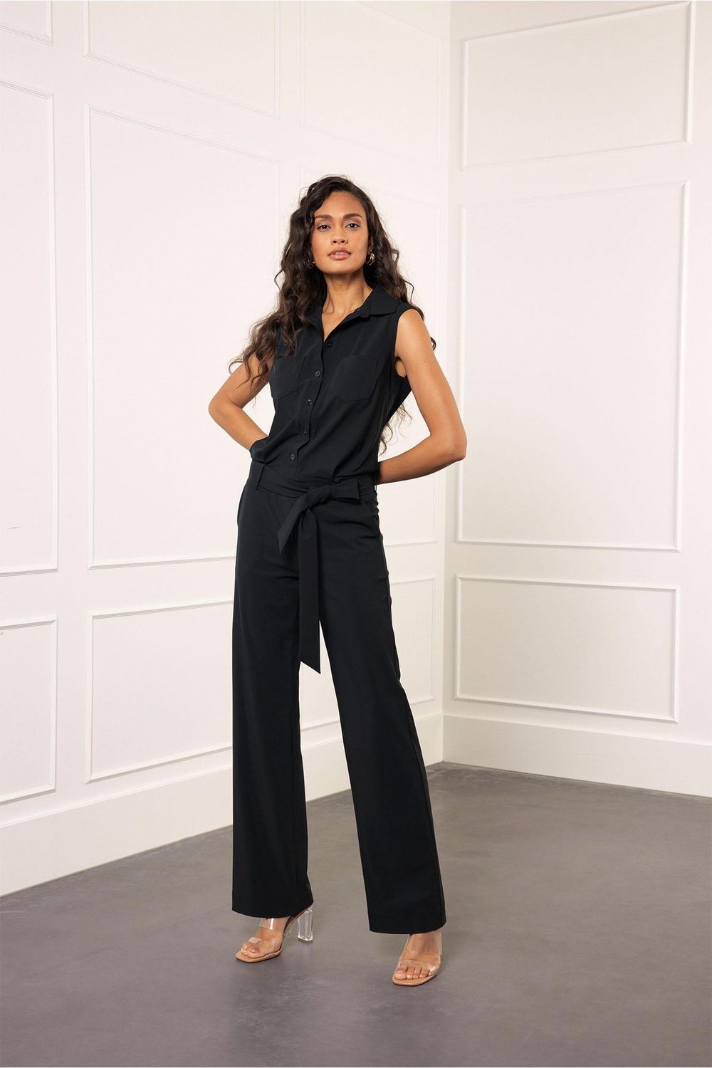 Studio Anneloes Angel sls jumpsuit Zwart