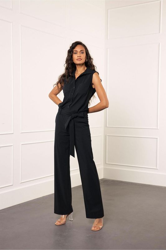 Studio Anneloes Angel sls jumpsuit Zwart