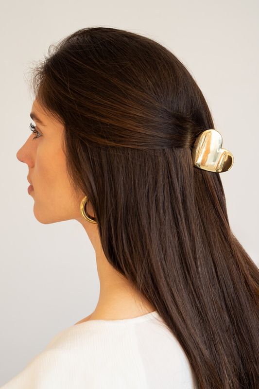 My Jewellery Hair clip heart Goud