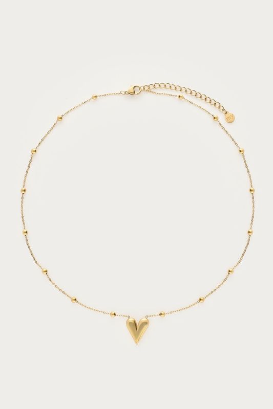 My Jewellery Necklace heart Goud