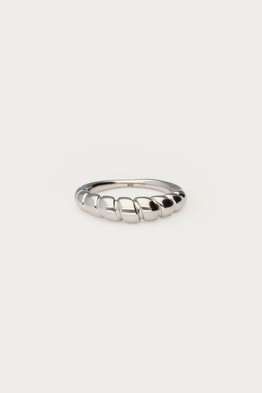 My Jewellery Ring ribbels Zilver