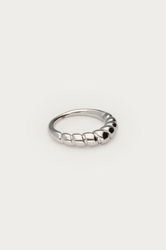 My Jewellery Ring ribbels Zilver