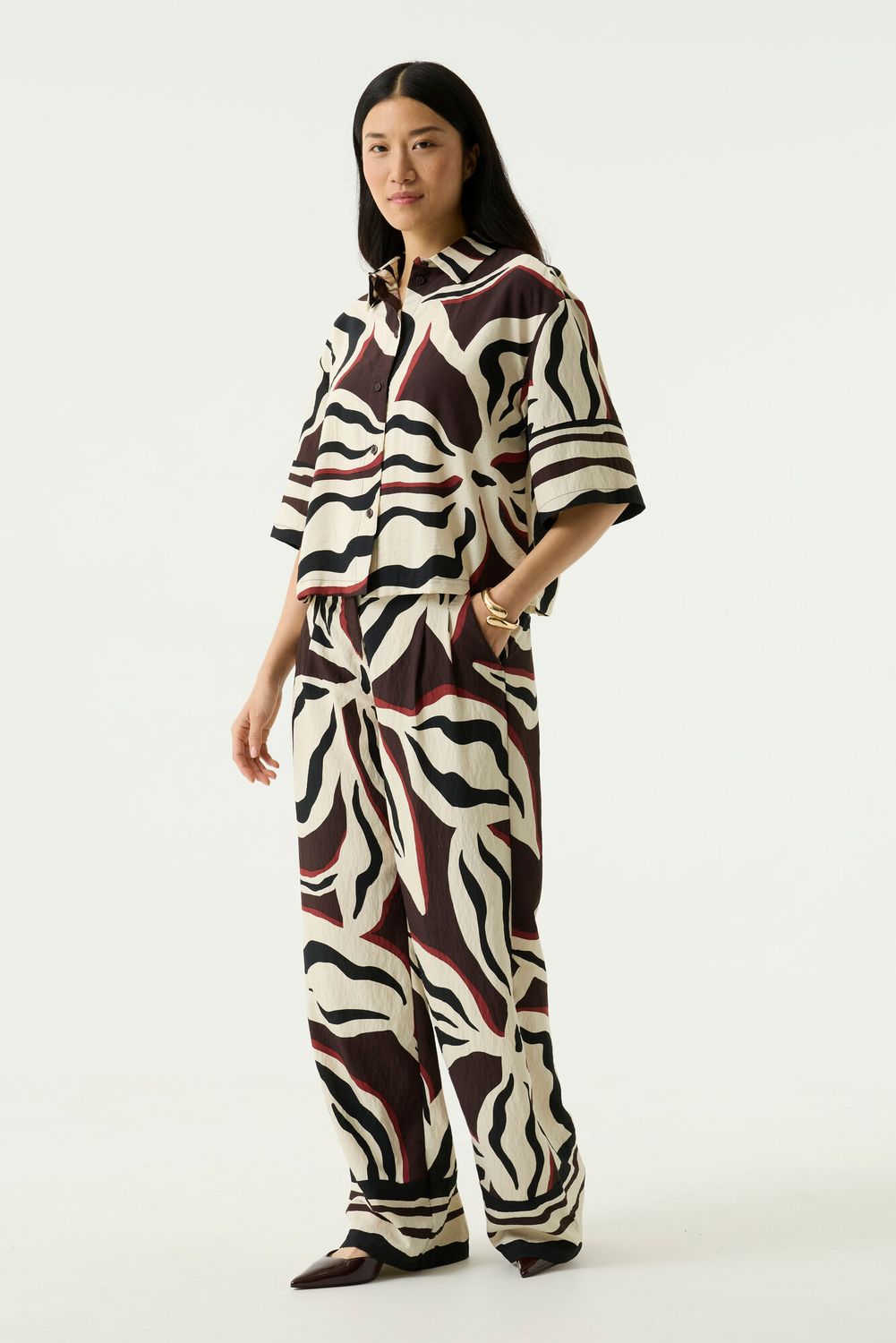 Garcia blouse print