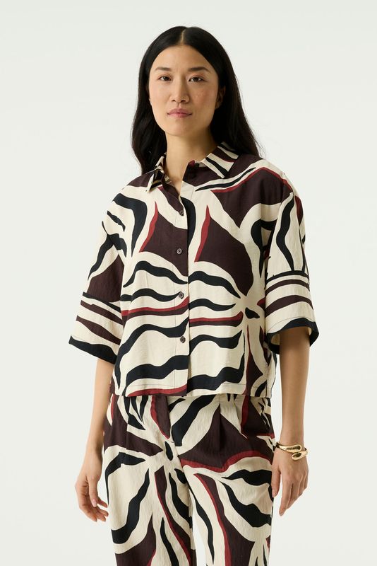 Garcia blouse print