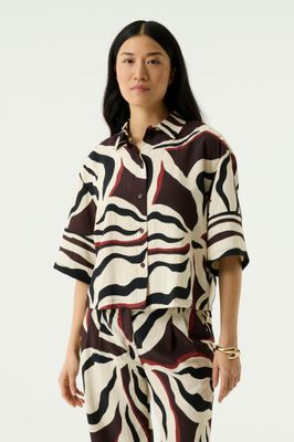 Garcia blouse print