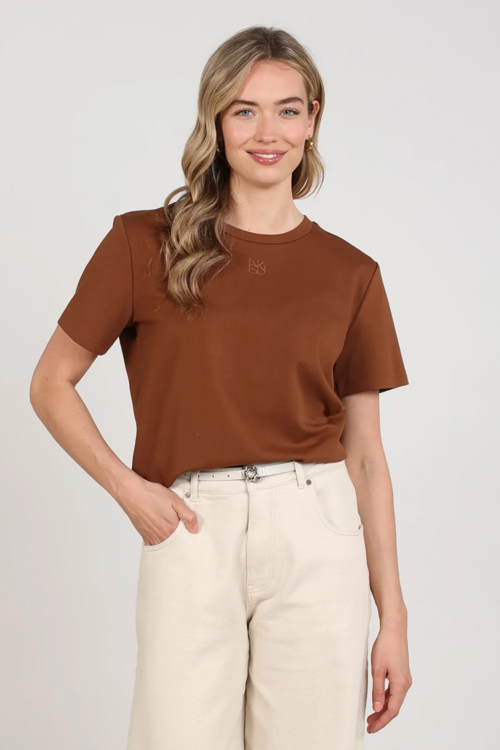 Nukus Luna Shirt NK Bruin