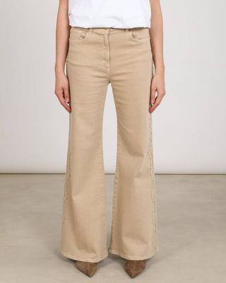 Nukus Tessa Broek met Steentjes Beige