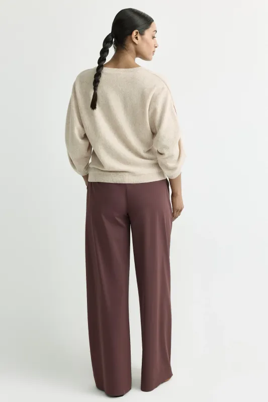 Xandres Agustina trui Beige