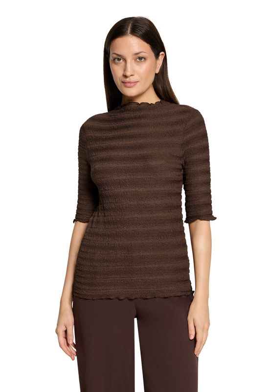 Betty Barclay shirt Bruin