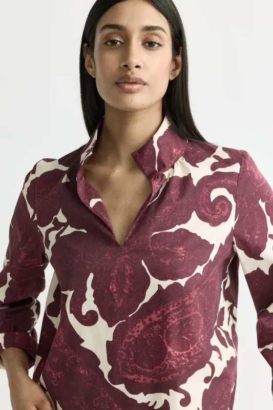 Xandres Hulen blouse Paars
