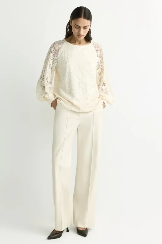Xandres Pietrovic broek Wit