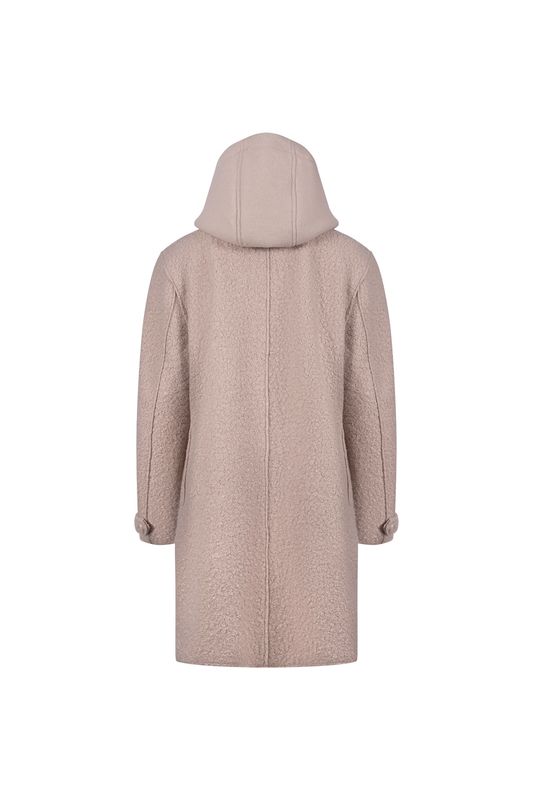 Nukus Mirthe Coat Boucle Beige