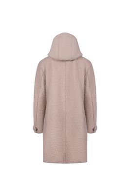 Nukus Mirthe Coat Boucle Beige